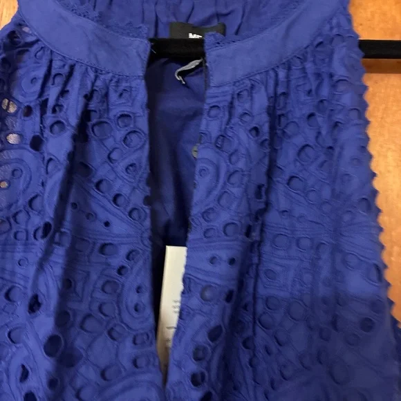 ME+EM NWT Lace Flower Bespoke Broderie Maci Halter Dress - Picture 6 of 7